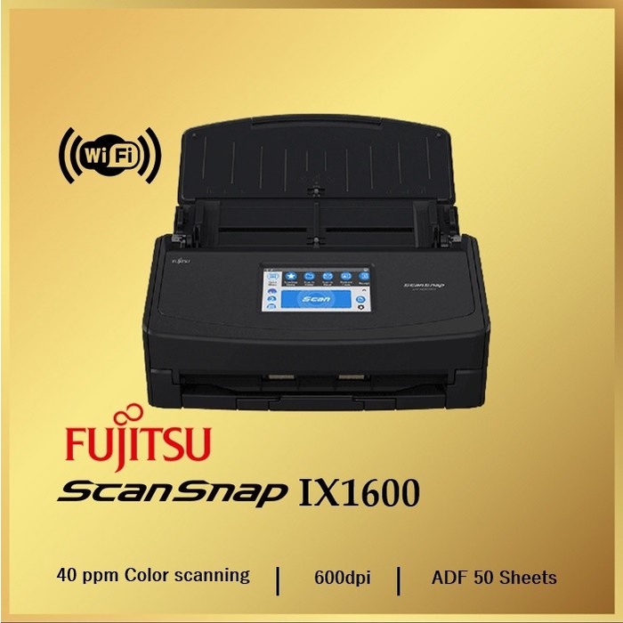 FUJITSU ScanSnap iX1600 Scanner IX 1600 Scand Snap