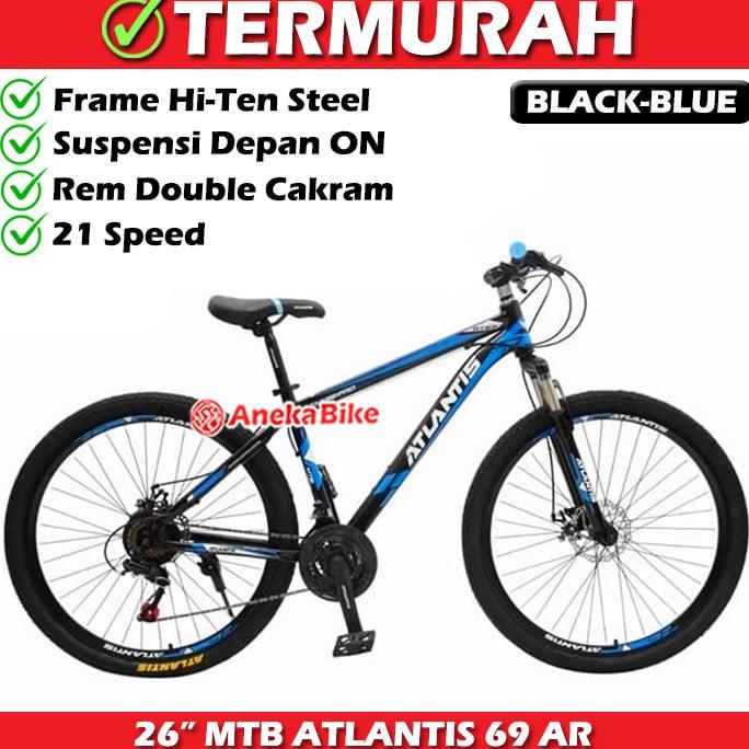 SEPEDA GUNUNG 26 inch MTB ATLANTIS MURAH AT-730 AT-69 NEW