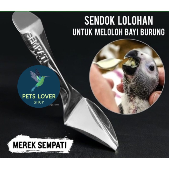 SENDOK LOLOHAN BURUNG PARROT LOVEBIRD SENDOK LOLOH PIYIK SEMPATI