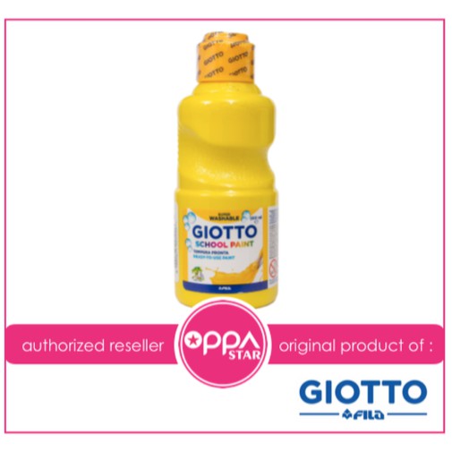 

Giotto School Paint 250 ml Yellow Kuning