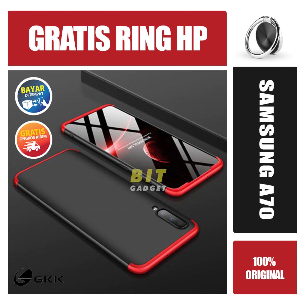 GKK Samsung Galaxy A70 Armor 360 Protection Full Cover Hard Case