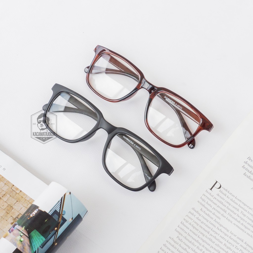 Kacamata Frame Tebal Kotak - DURGA 02