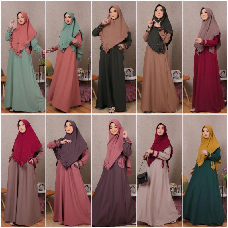 Alma set hijab by Alfaro