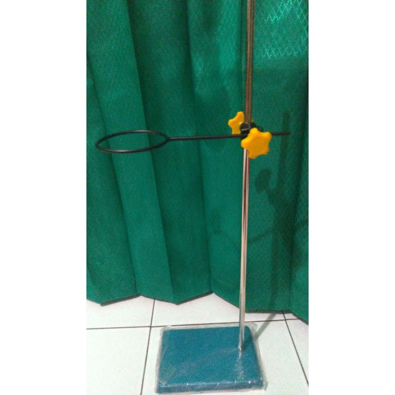 STATIF BATANG TIANG  KLEM BOSHEAD DAN RING CORONG PISAH