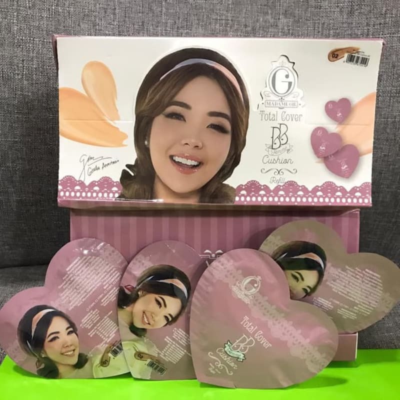 BPOM [ REFILL ] MADAME GIE TOTAL COVER BB CUSHION