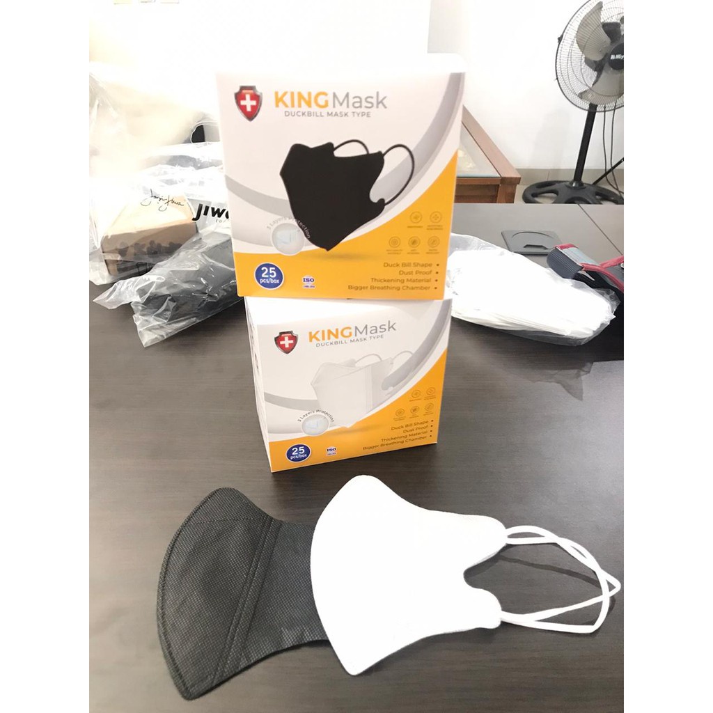 MASKER DUCKBILL KING MASK DISPOSABLE FACE MASK