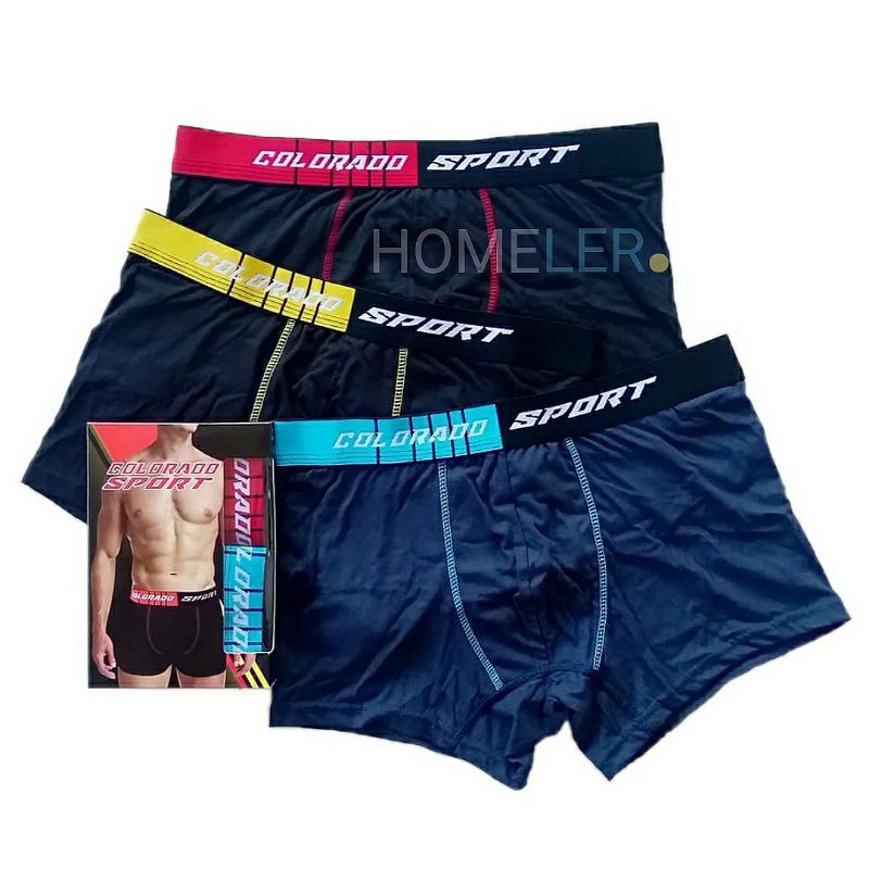 Celana Dalam Pria (1 Box Isi 2 Pcs) / Celana Dalam Boxer Pria Dewasa