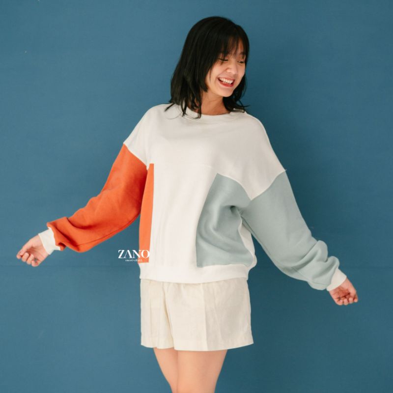 ZANO BASICS Sweater Jumbo Comby