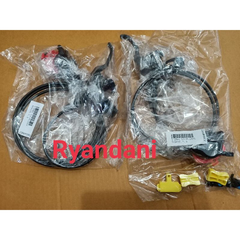 brakeset shimano SLX m7100 2 piston