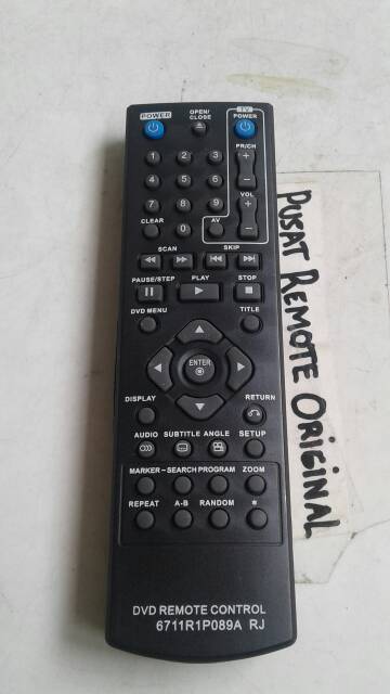 REMOTE REMOT DVD PLAYER LG