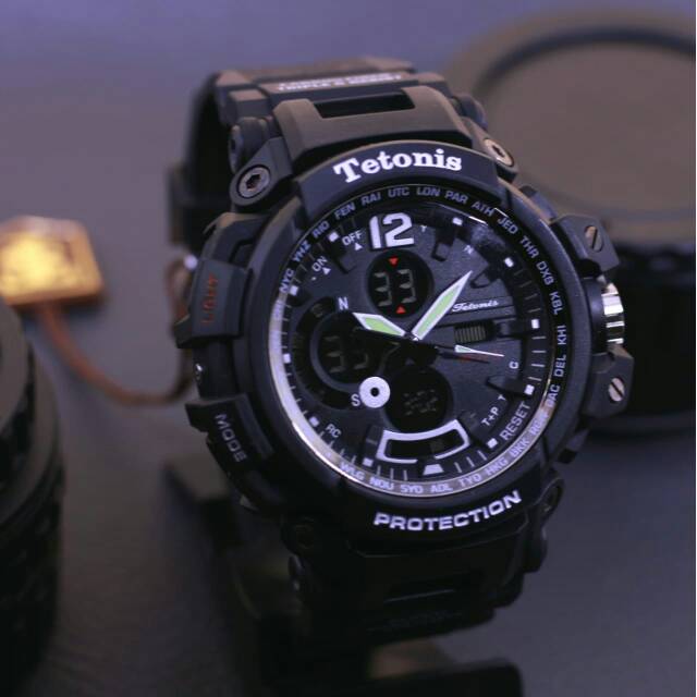 Jam tangan Tetonis Dualtime Original Sport