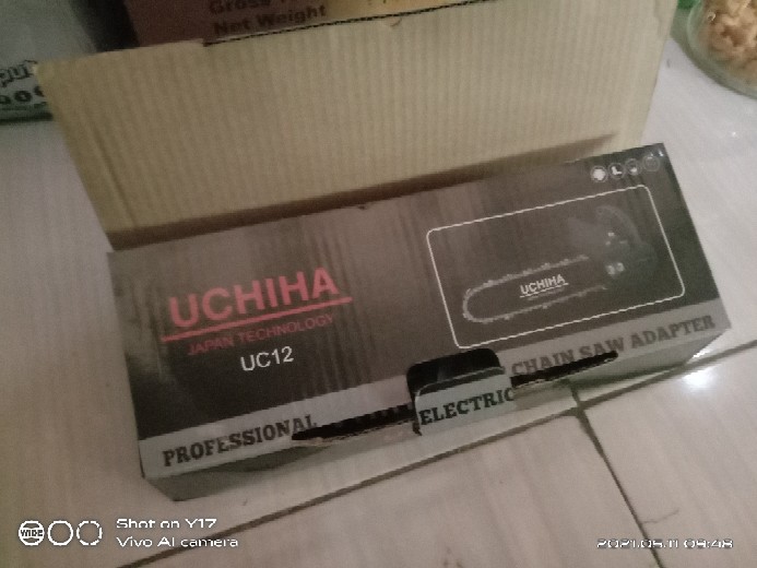 Chainsaw Mini Adaptor Mini Chainsaw Mesin Gerinda Dudukan Chain Saw Stand Uchiha Uc 12  Japan 12inc