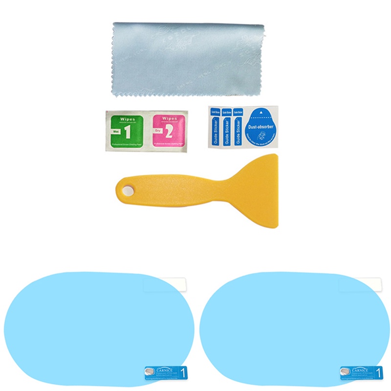 # Kaos T-Shirt Wanita Lengan Pendek Motif Print #Stiker Film Pelindung Kaca Spion Mobil Anti Kabut / Hujan