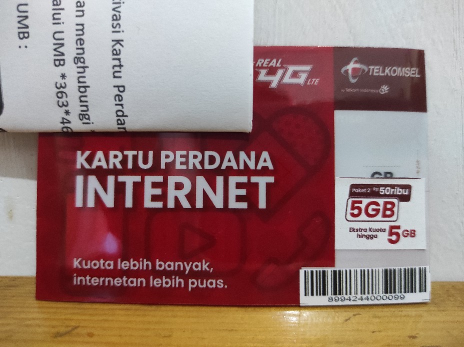 Telkomsel Paket Kartu Perdana 50K | Shopee Indonesia