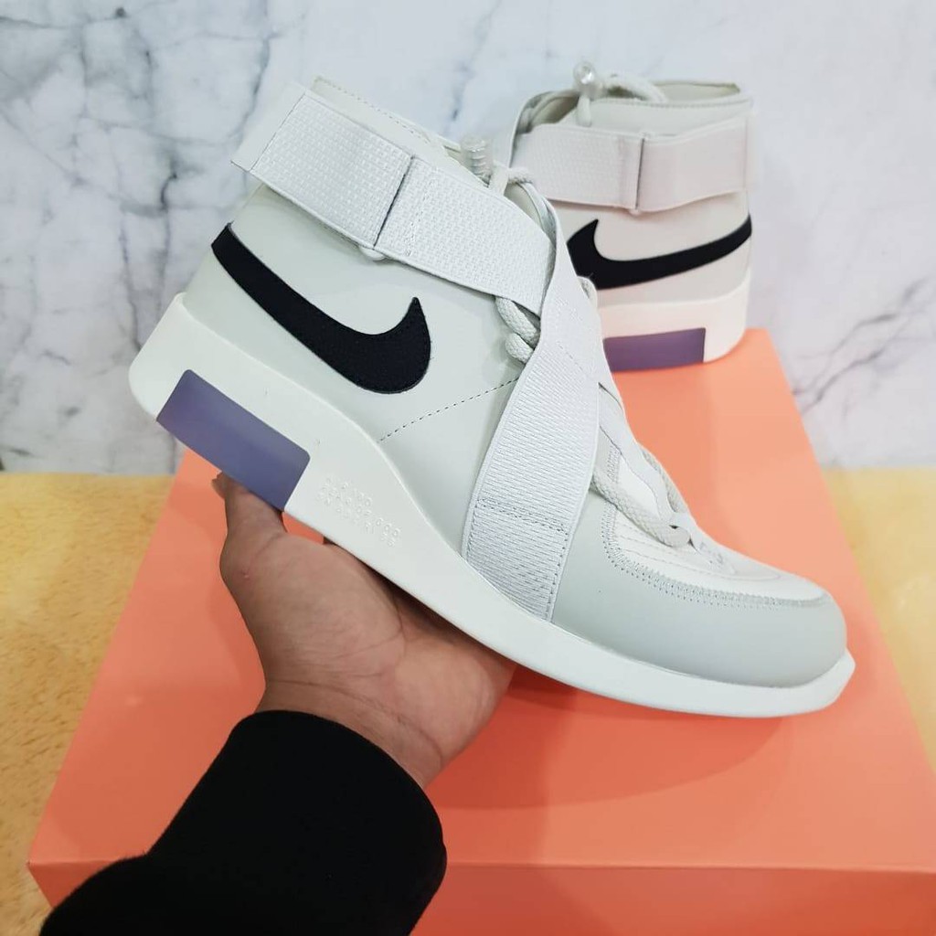 fear of god nike raid light bone