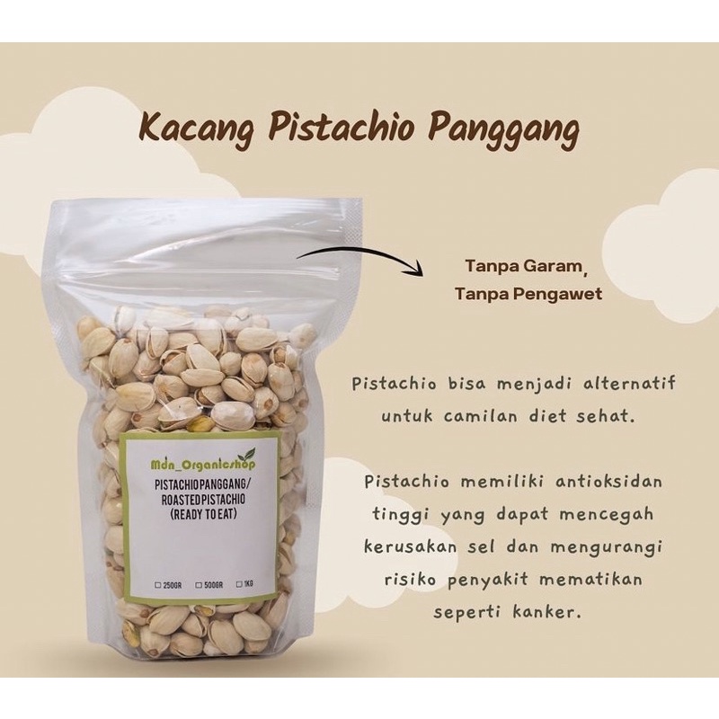

Kacang Pistachio Panggang 500g