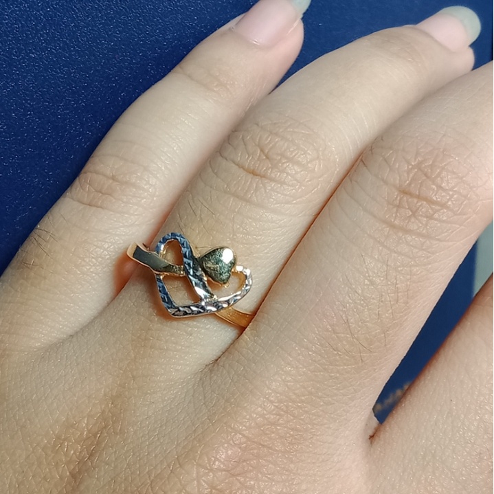 Cincin Emas 17K - 1.9 gr Kadar 750 - 709