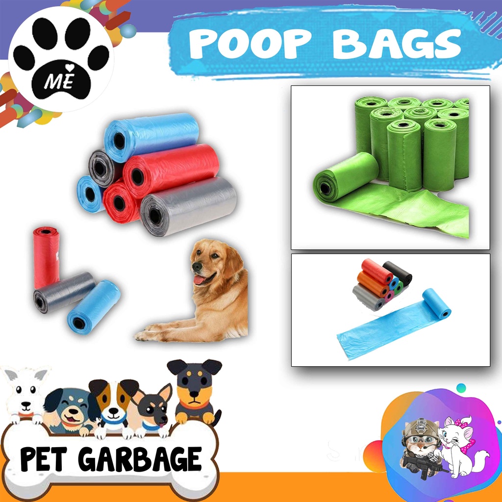 Pet Refill Poop &quot;POLOS&quot; Kantong Plastik Kotoran Hewan