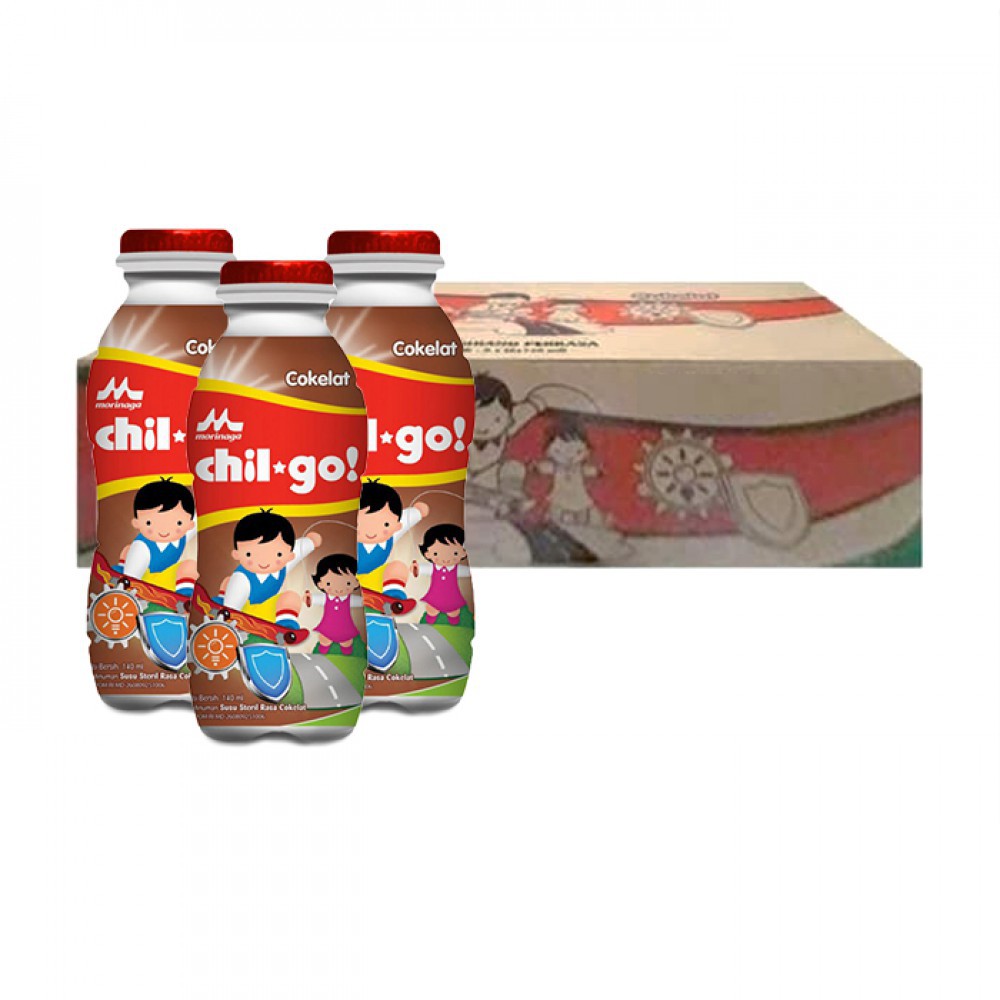 

Morinaga Chil Go Cokelat 140ml - Karton isi 36pcs