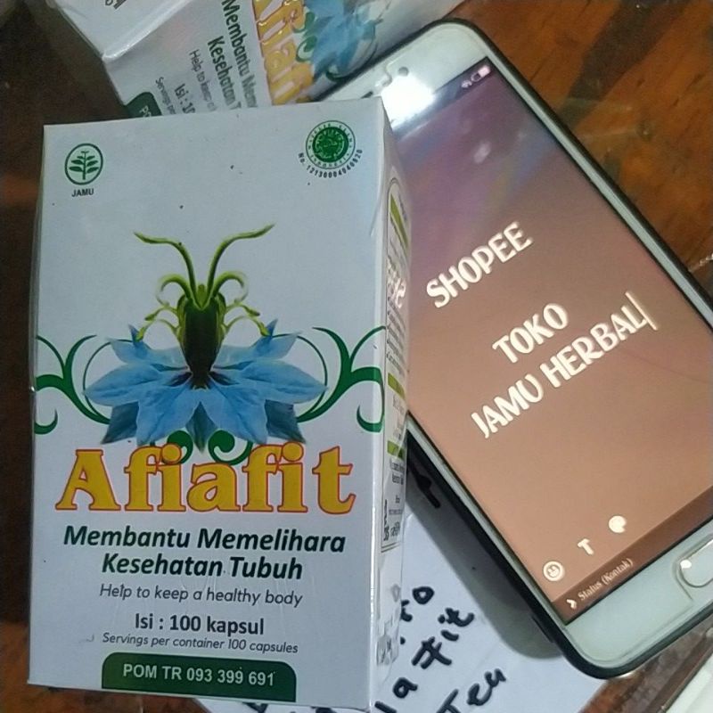 AFIAFIT 100 KAPSUL jamu herbal