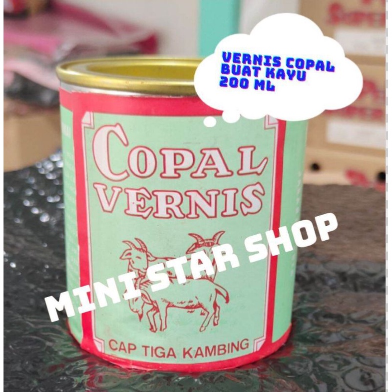COPAL VERNIS PENGKILAP KAYU ,BESI / COPAL VERNIS 200 ML