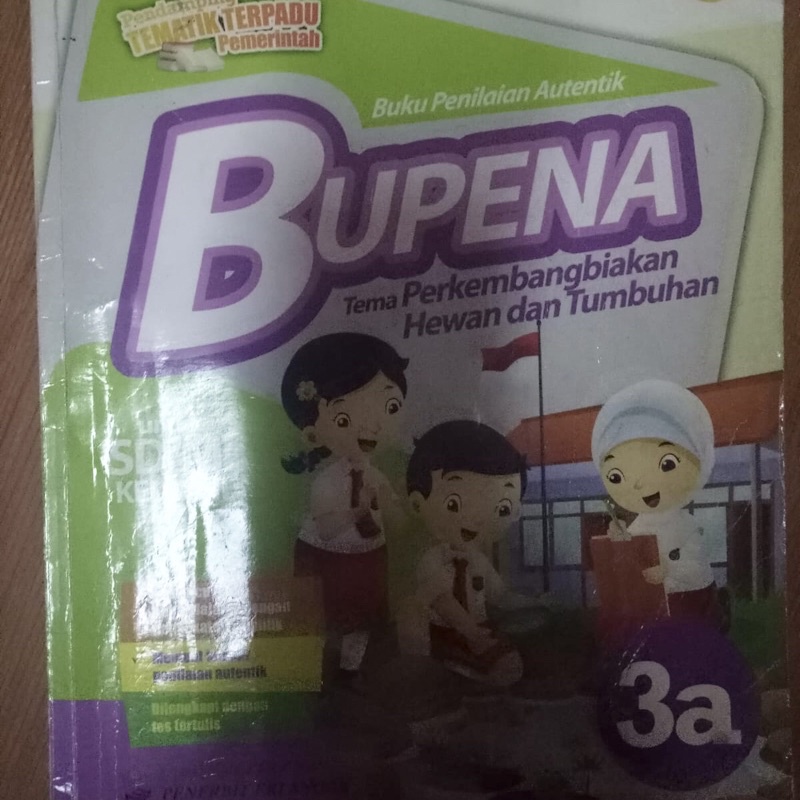 

preloved buku bupena kelas 3 4 5 6 SD