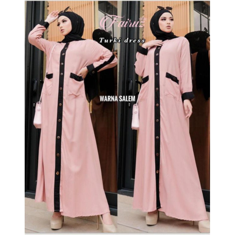 DASTER ARAB TURKI DRESS BY FAIRUZ