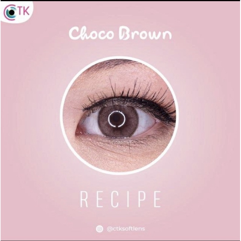 Softlens Recipe by CTK CHOCO BROWN MINUS ONLY