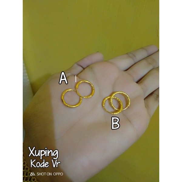 anting gipsi xuping anak awet termurah