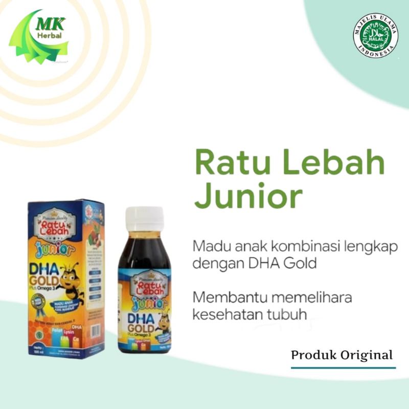 

DHA Gold Junior Madu Anak Ratu Lebah 150gr