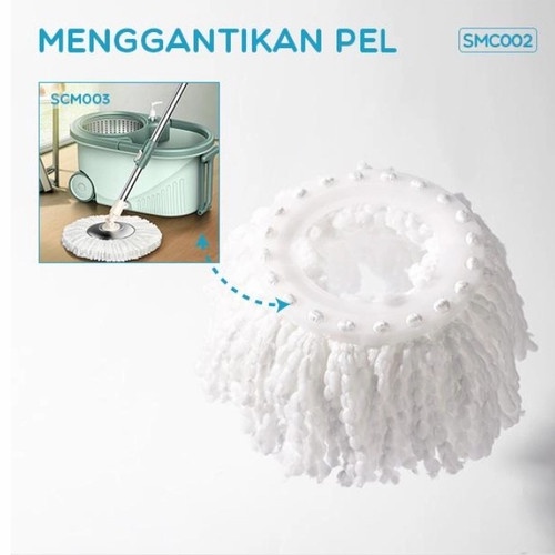 Refill kain pel Mop Samono SCM002