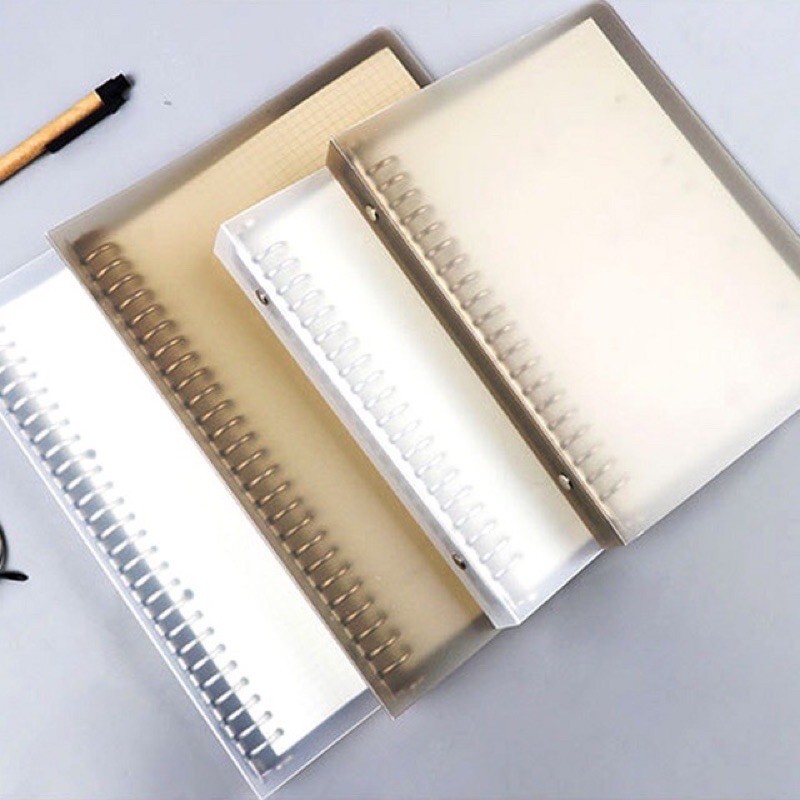 

Yotto Binder A5 Cover Transparan Grey & Line