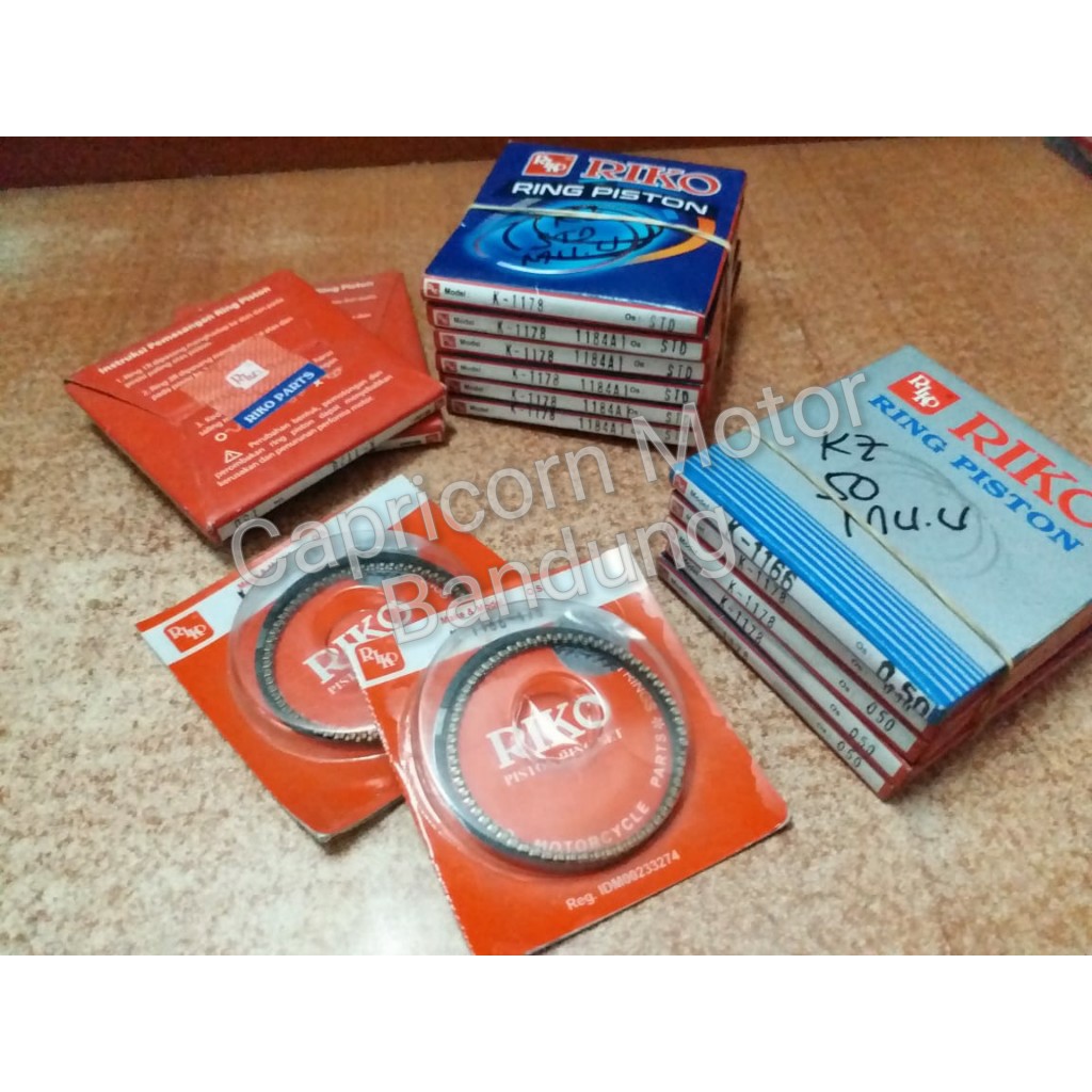 Ring Piston Seher KAZE RIKO oversize STD 25 50 75 100 125 150 175 200