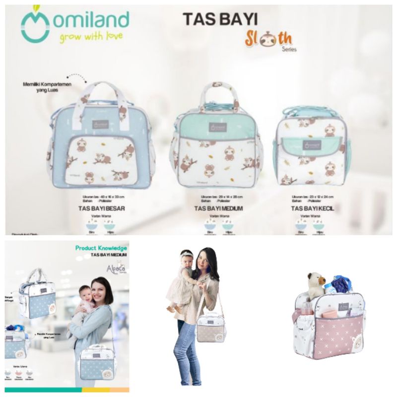 Omiland tas bayi sloth series