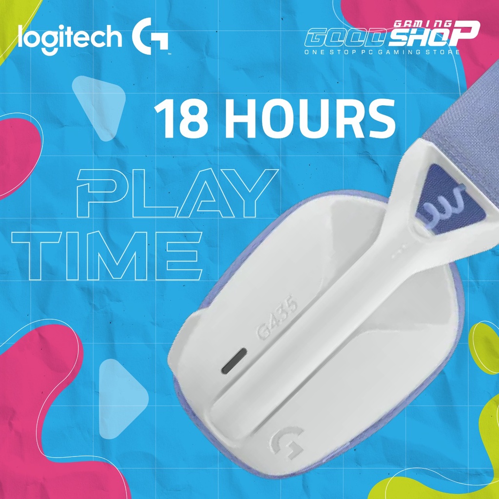Logitech G435 Lightspeed Wireless - Gaming Headset