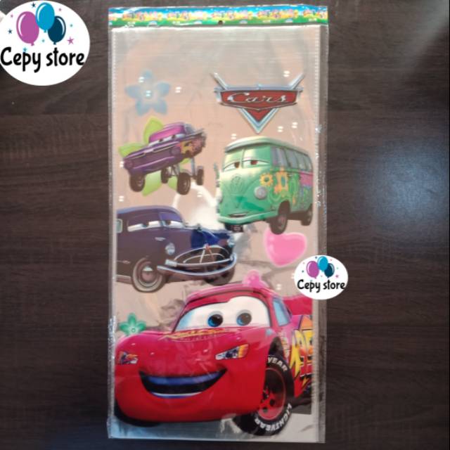 

Plastik Snack Ulang Tahun / Plastik Kado / Plastik Souvenir Cars
