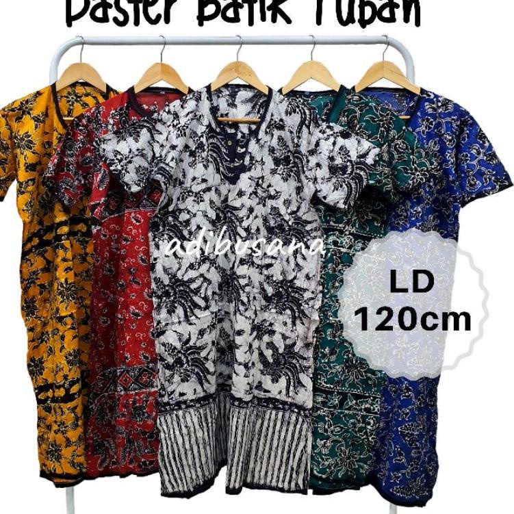 {Hr31au22ᴵ} Daster Jumbo XL Batik Tuban Kancing Dada