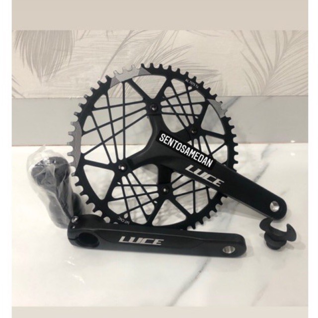 Crank Set Luce CS-J717-TT Single 56T Alloy 7075