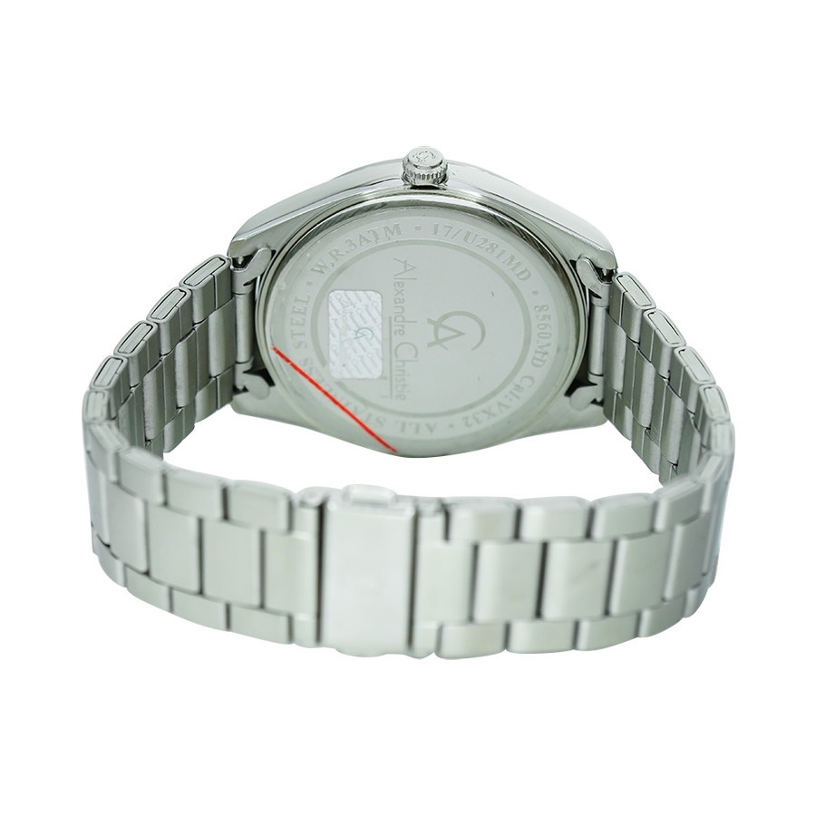 ORIGINAL Jam Tangan Pria Alexandre Christie AC 8560 / AC8560 / 8560 Garansi Resmi 1 Tahun, Stainless