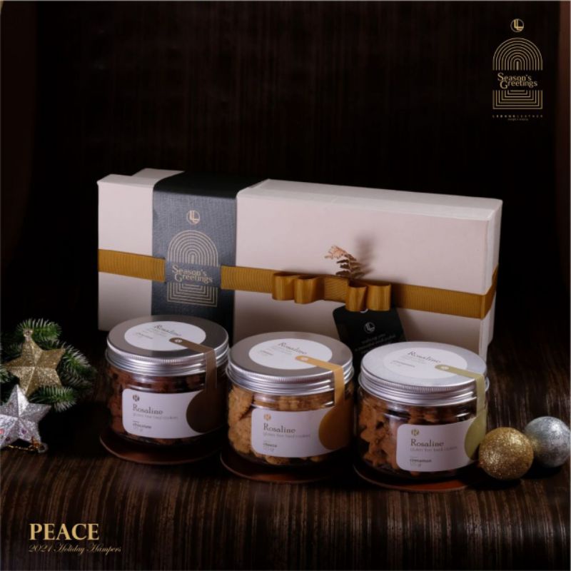 

SEASON'S GREETINGS HAMPERS 2021 | PEACE | parcel hampers