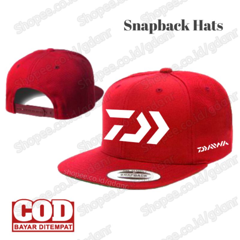 TOPI DAIWA SNAPBACK - TOPI DAIWA FISHING KEREN