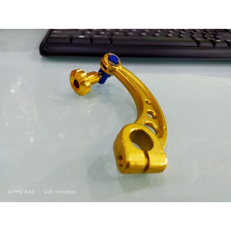 PAHA REM JEPANG MODEL SABIT CNC UNTUK MOTOR MATIC GOLD