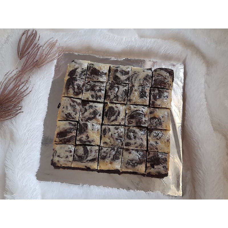 

Brownies keju cheese coklat