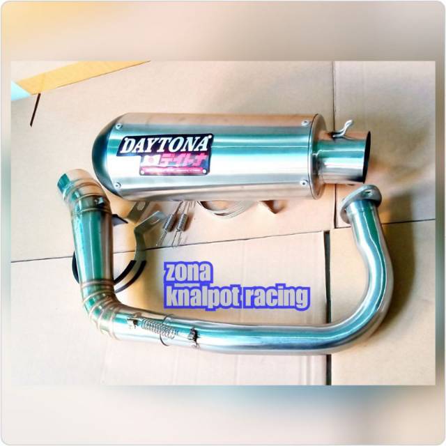 Knalpot daytona Mio xride fino.knalpot daytona matic.knalpot daytona fullsystem