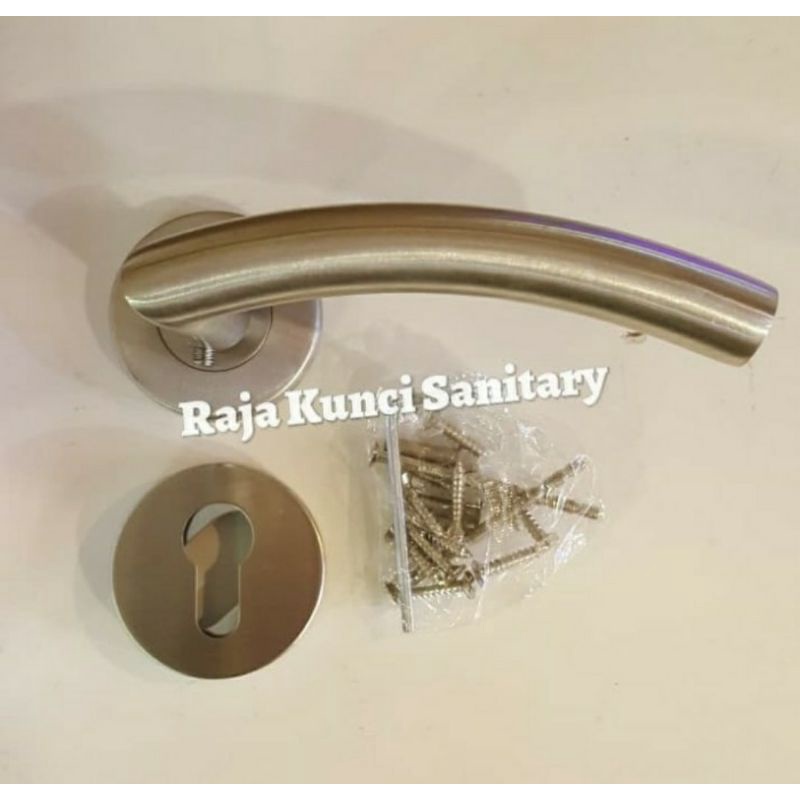 Handle Pintu Roses Stainless Stell Alis Mata/Gagang Pintu/Pegangan Pintu/Tatikan Pintu