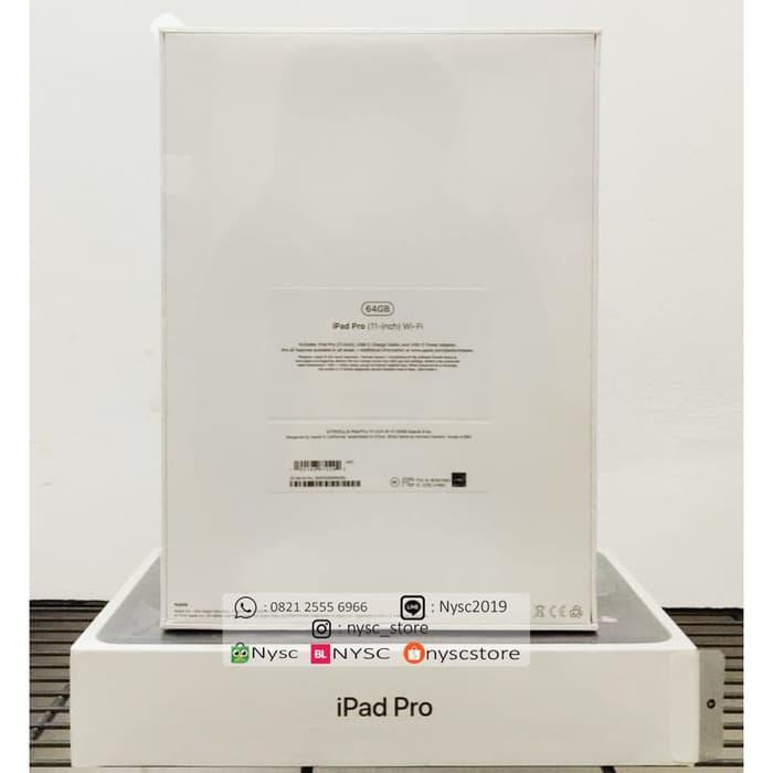 [Baru] Apple iPad Pro 3rd Gen 2018 11 Inch 64GB Wifi Only