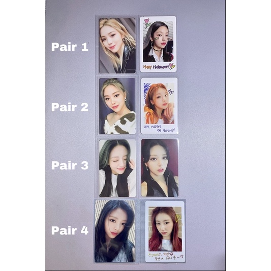 ITZY No Bad Days photocard pc nbd ryujin mei juni yuna may june