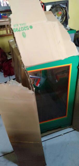 Aquarium Es Kelapa Besar Acrylic Es Buah + Gayung Lion Star Lionstar