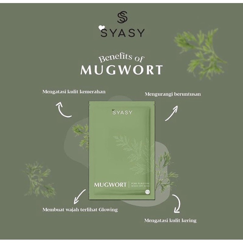 {SIAP KIRIM} MUGWORT MASK BY SYASY.id