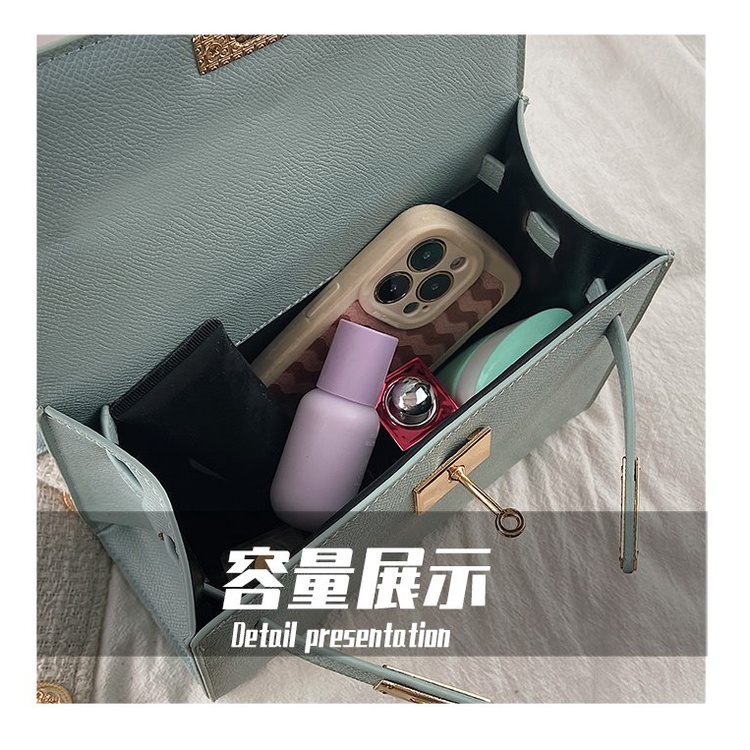BJ61125 (TANPA BOX) - BEIGE/BLACK/BLUE/KHAKI - TAS SLEMPANG PREMIUM HANDBAG TOTEBAG WANITA FASHION IMPORT MODIS ELEGAN TERMURAH TERLARIS TERBARU BAGSTORE JAKARTA TAS BATAM ZC1125 JT9366